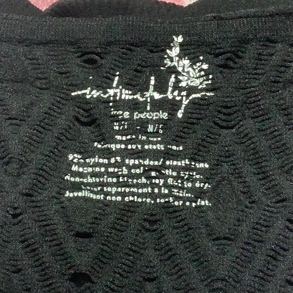 Free People So Bright Seamless Longline Halter Bralette Size M - Picture 12 of 16